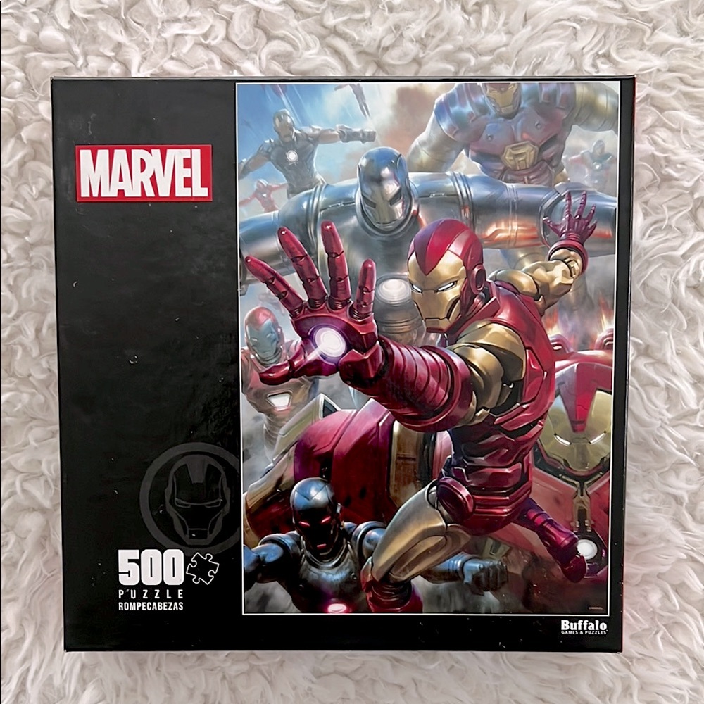 Marvel Iron Man 500 Piece Puzzle Kids Games Disney Avengers